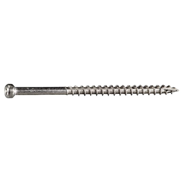 Saberdrive Deck Screw, #9 x 3 in, 316 Stainless Steel, Trim Head, 93 PK 55535 - main